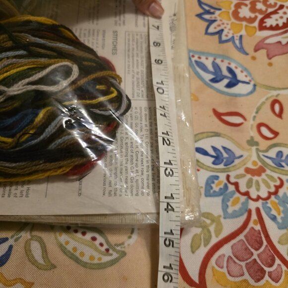 VTG Sunset Stichery Safe Harbor Sailing Scene Needlepoint Embroidery Kit New - Picture 13 of 13